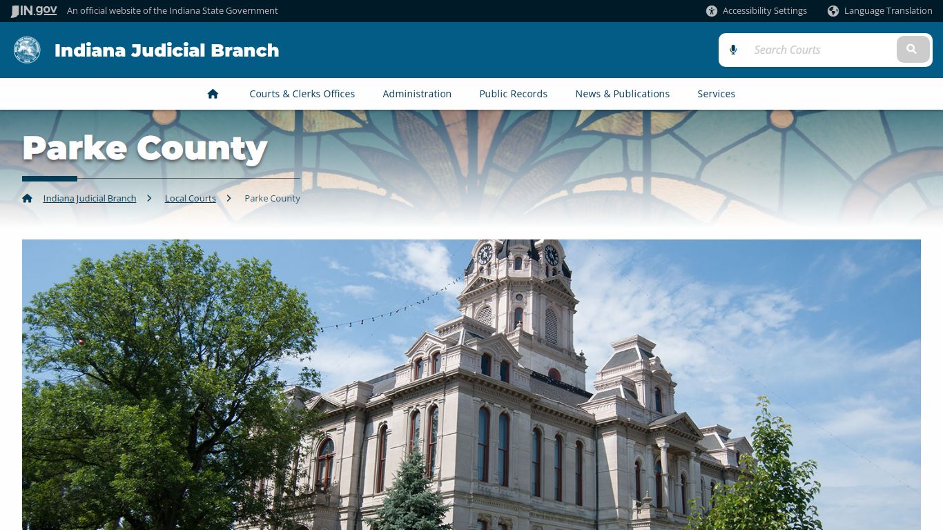 Parke County - Indiana Judicial Branch